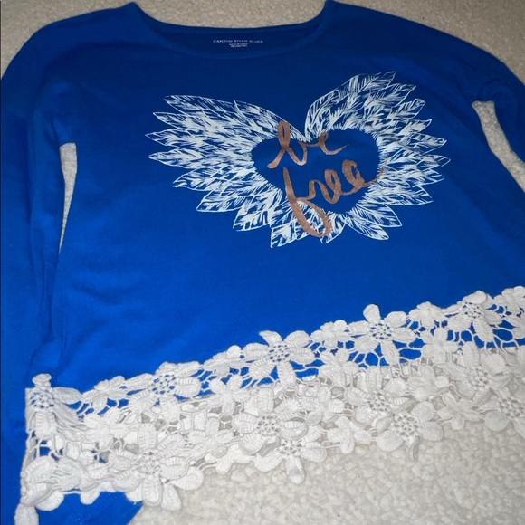 14 Piece Girls Size 10/12 Long Sleeve Tops Bundle - Picture 11 of 13